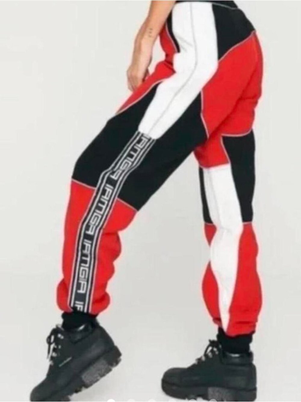 I.AM.GIA red motocross pants